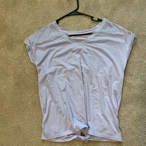 All in Motion Boxy Top with Tie Back